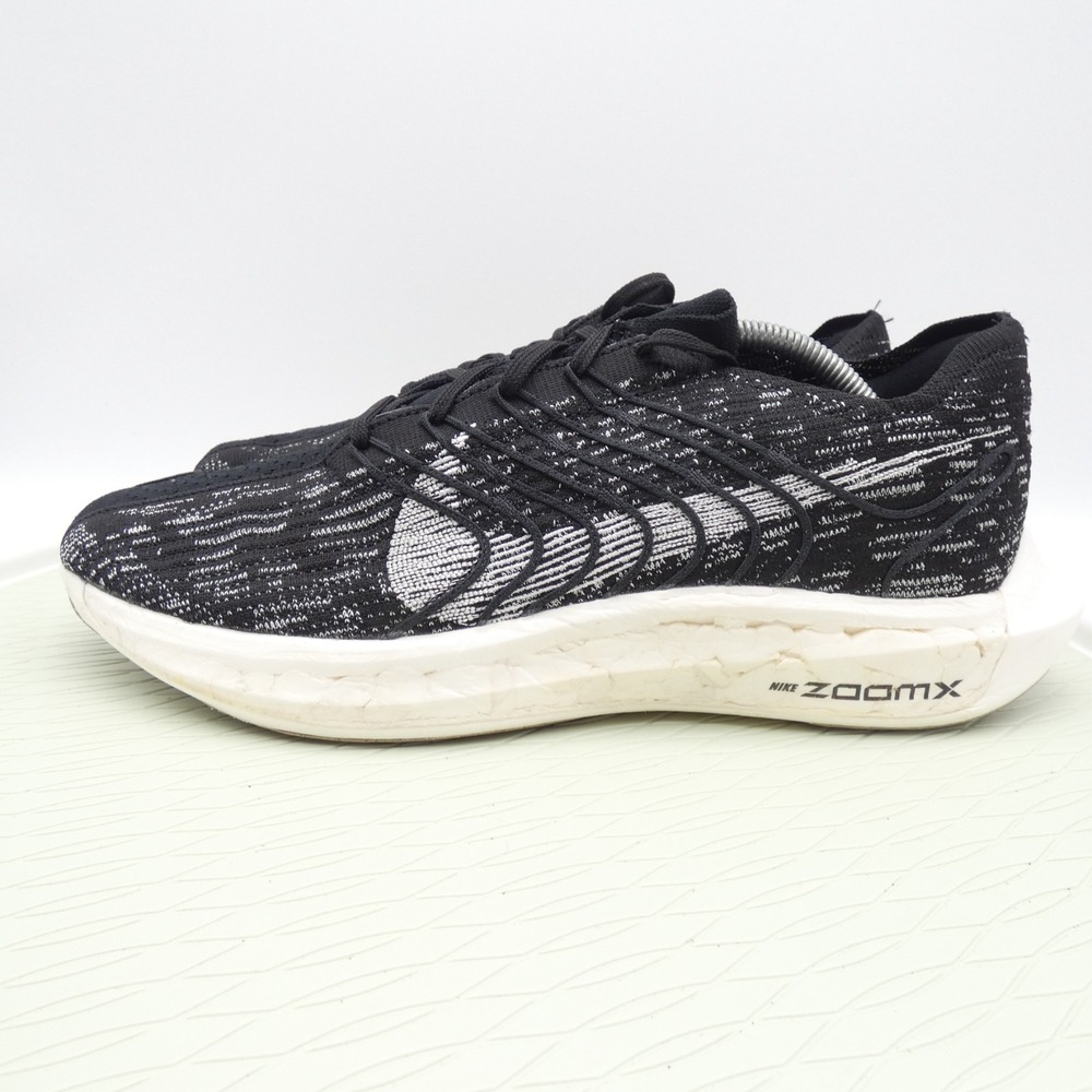 Nike ZoomX Pegasus Turbo Next Nature DM3413-001 Mens 12 Running Shoes Black Sail - Picture 1 of 10